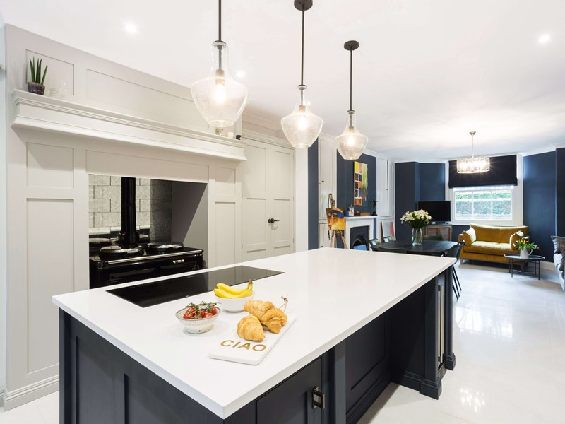 当代振动联排别墅厨房