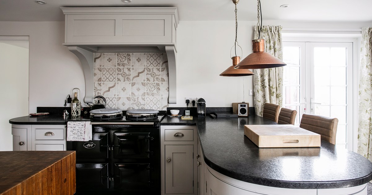 江南娱乐手机app下载安装burlane定制厨房与黑色AGA总控制