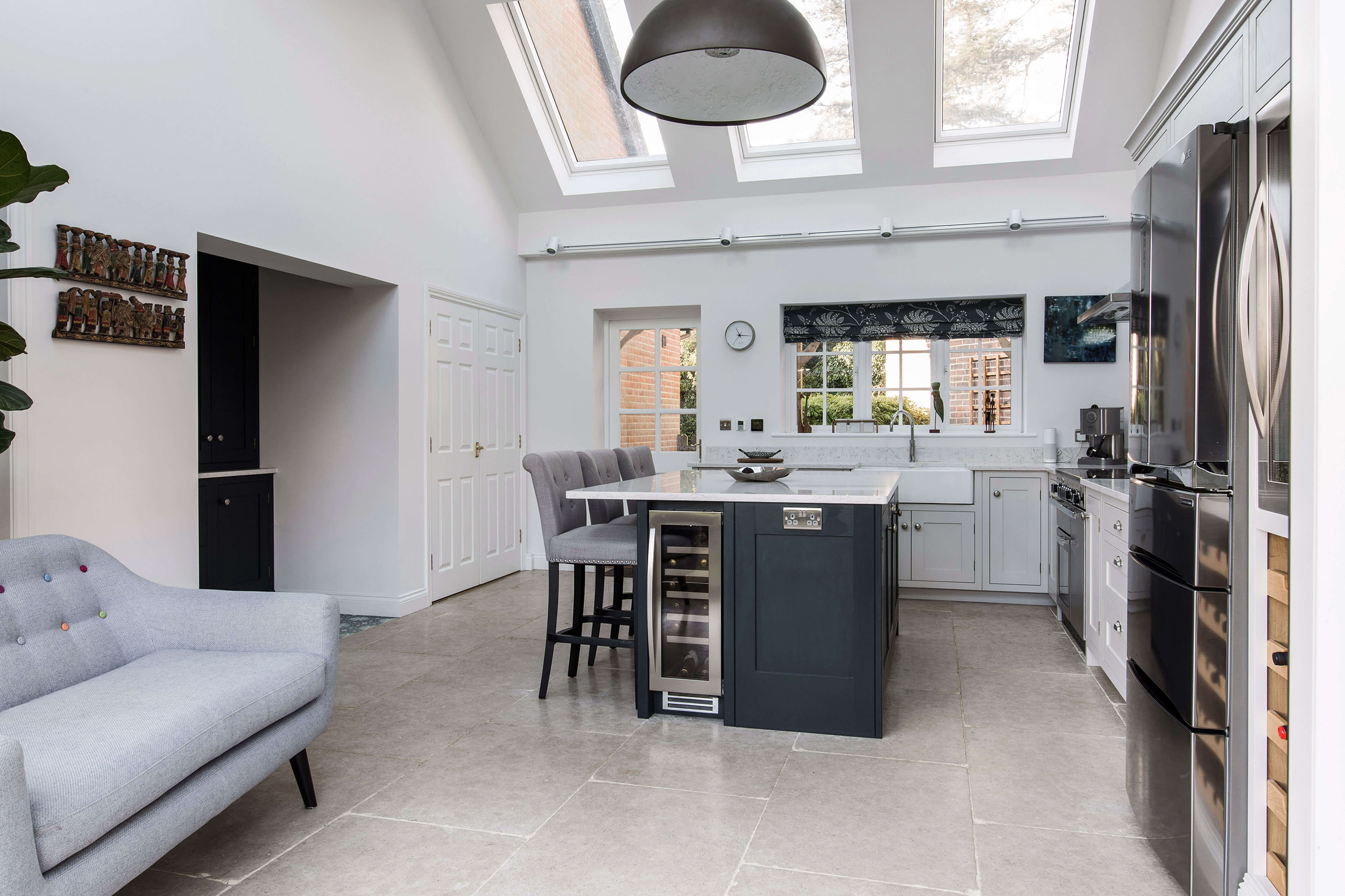 豪华开放式摇床厨房