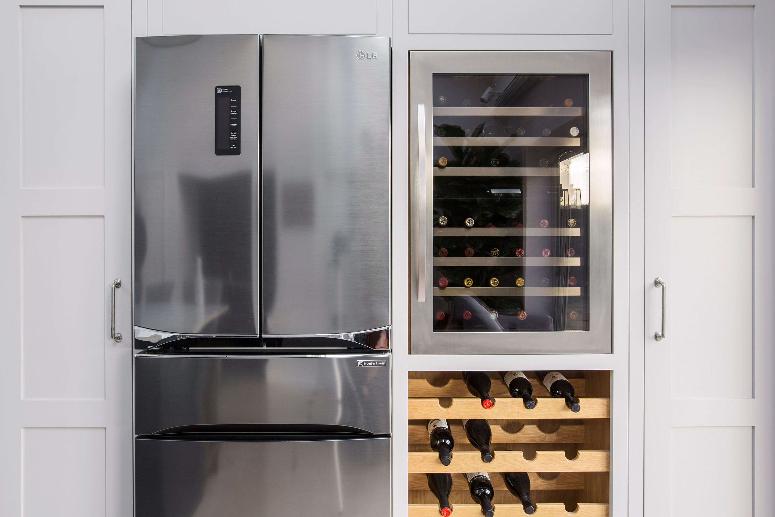 开放式豪华摇床厨房