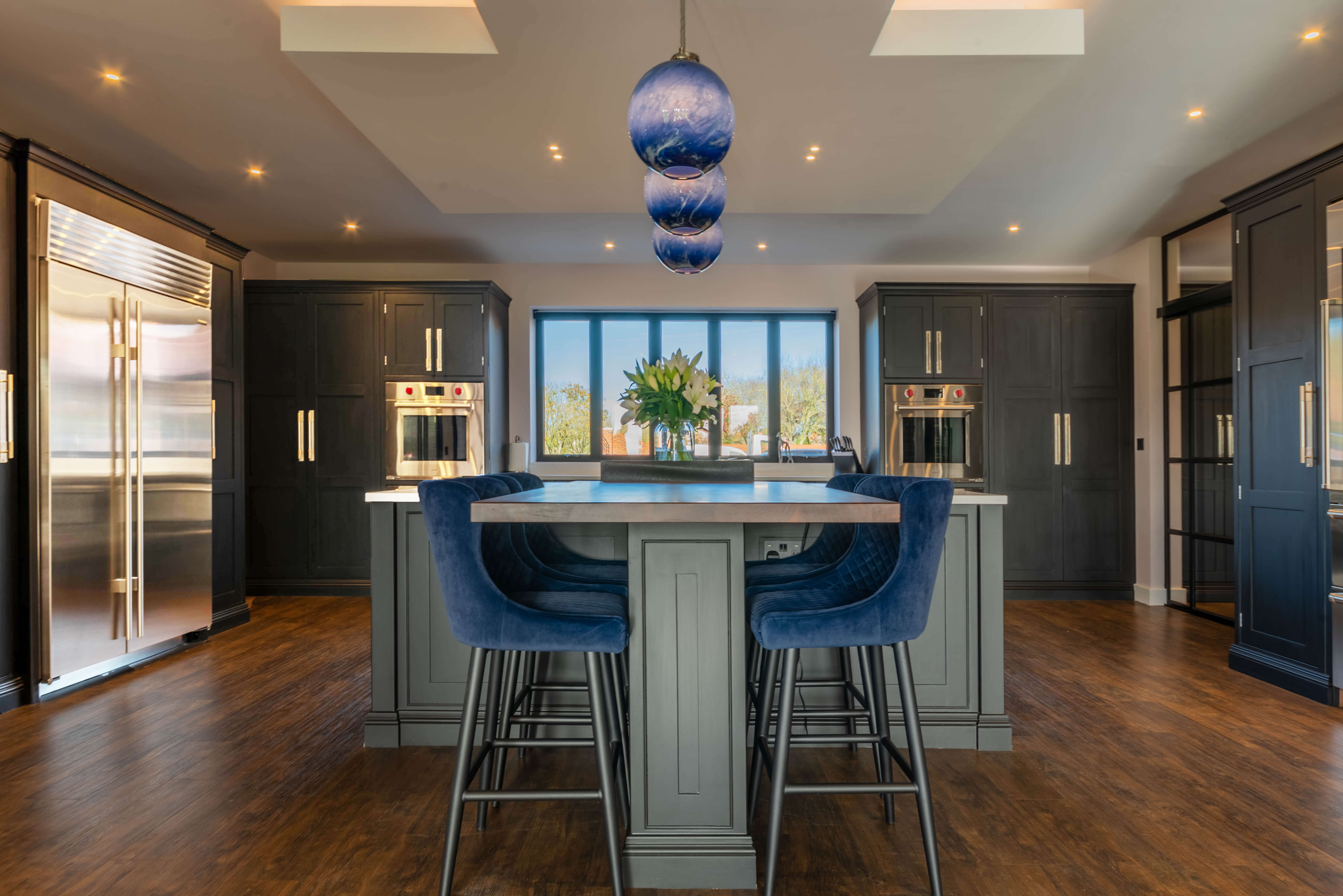 开放式家庭摇床厨房